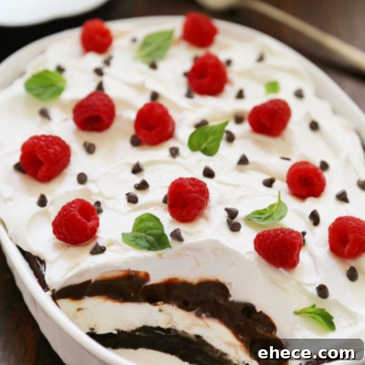 No-Bake Chocolate Layer Dessert