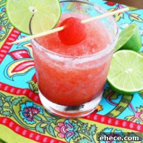 Frosty Watermelon Margarita 2 Delicious Frozen Watermelon Margaritas for Summer