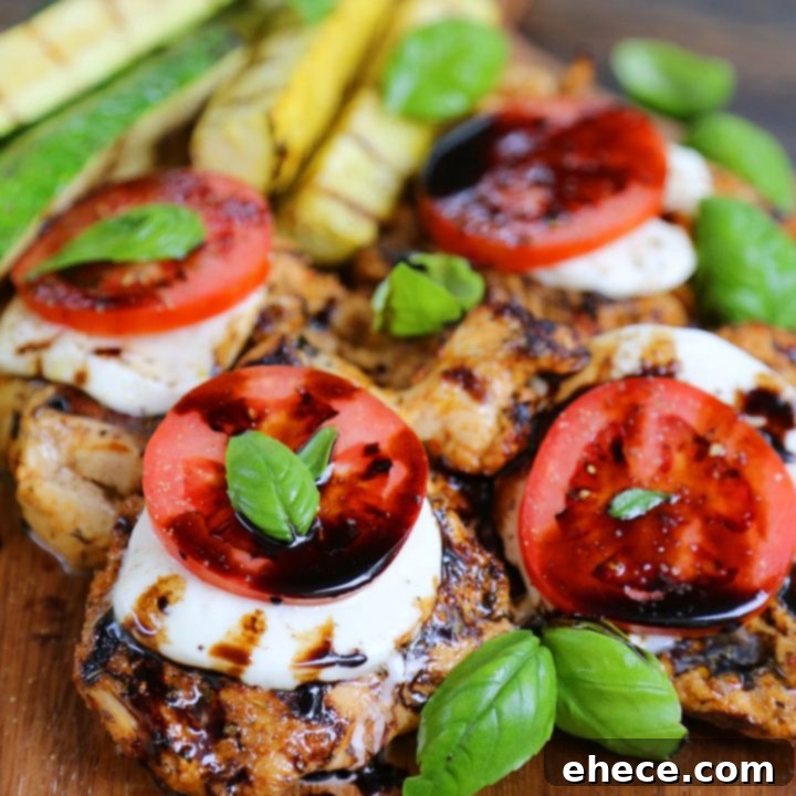 Vibrant Caprese Chicken with Grilled Summer Squash 7 Grilled Caprese Chicken and Summer Squash