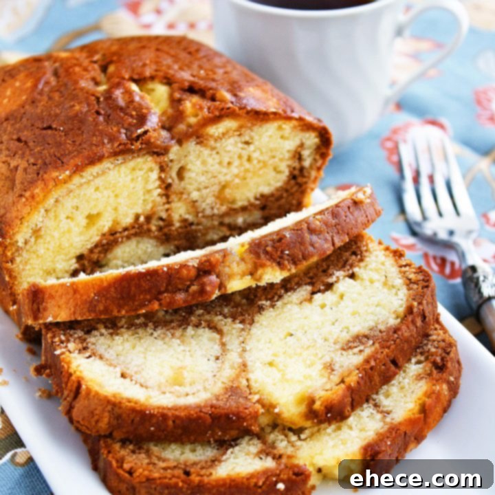 Chocolate-Vanilla Marbled Bread