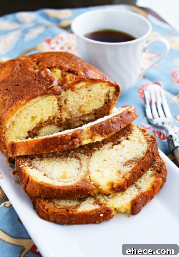 Chocolate-Vanilla Marbled Bread