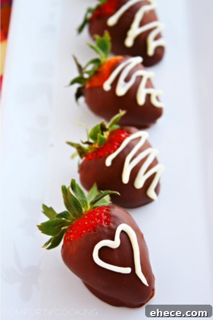 Quick Chocolate Covered Strawberries Pin