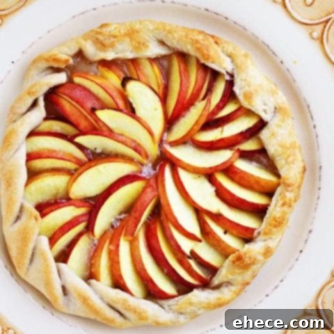 Farmhouse Peach and Ginger Tart 2 Rustic Peach and Ginger Tart