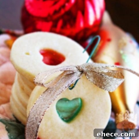 Stained Glass Cookie Ornaments