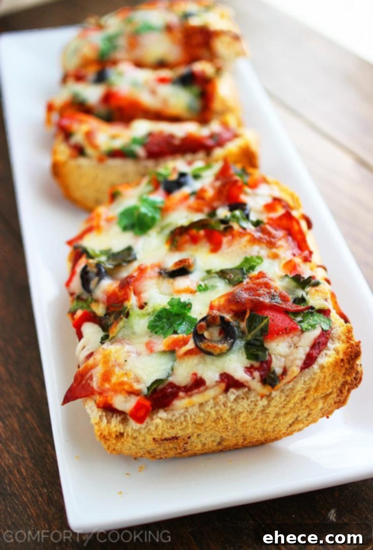 French Bread Pizzas
