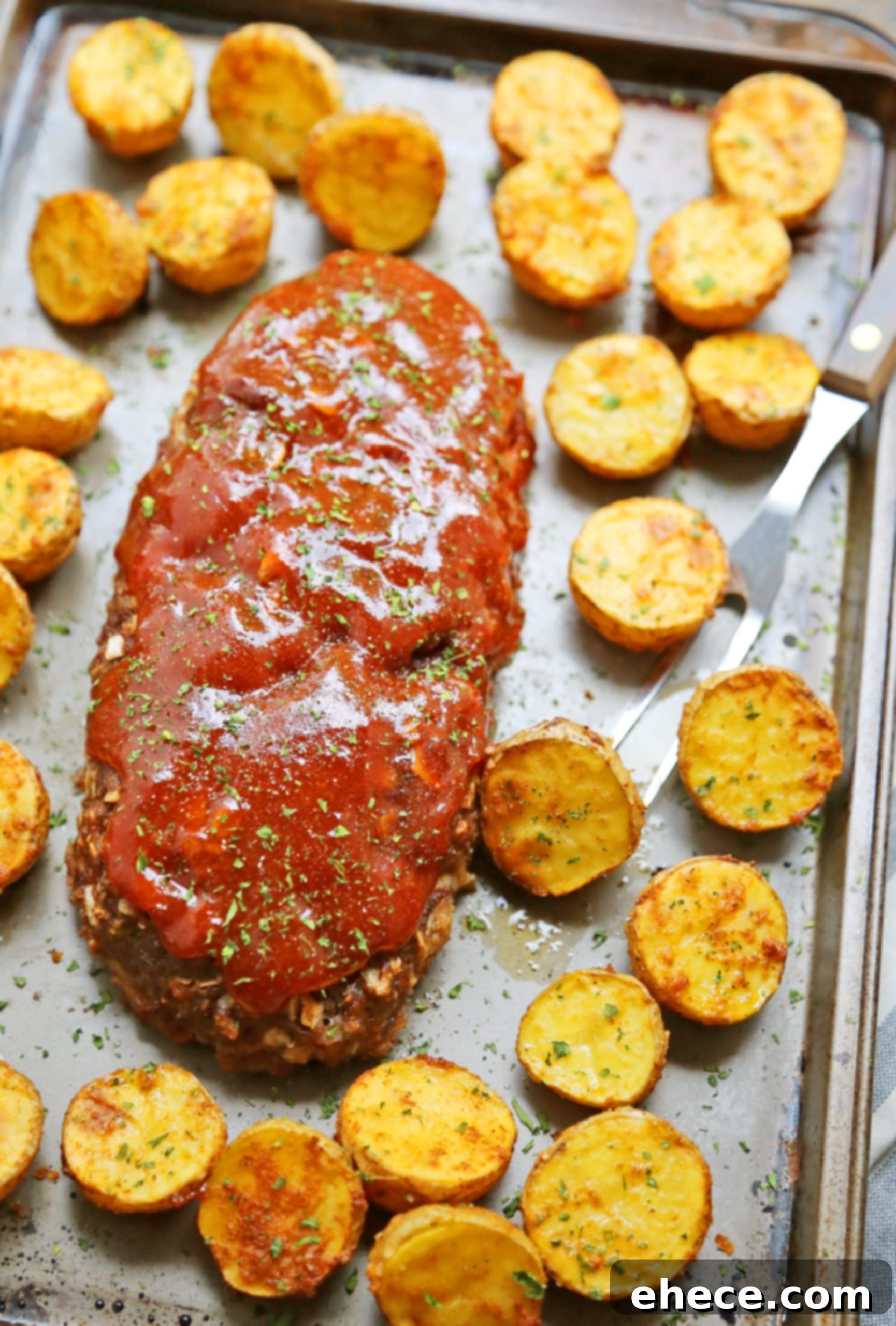 One-Pan Meatloaf Ingredients
