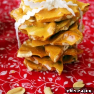 Golden Peanut Crunch 2 Crispy Homemade Peanut Brittle - A Classic Sweet Treat