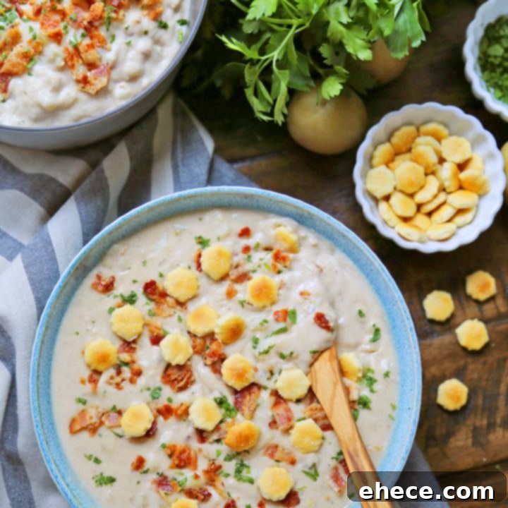 New England Creamy Clam Chowder