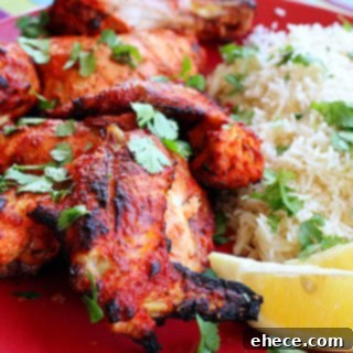Tandoori Chicken with Basmati Rice recipe card image