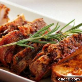 Bacon-Wrapped Brown Sugar Glazed Pork Loin 2 Roast Pork Loin with Bacon and Brown Sugar Glaze