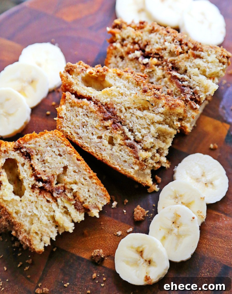 Spiced Banana Coffee Cake 4 Warm Banana Coffee Cake with Glaze