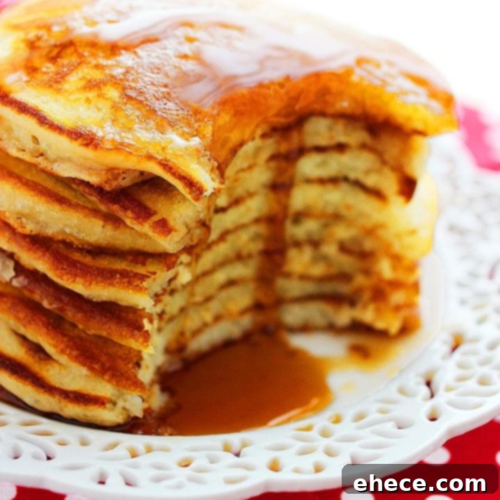 Fluffy Buttermilk Pancakes
