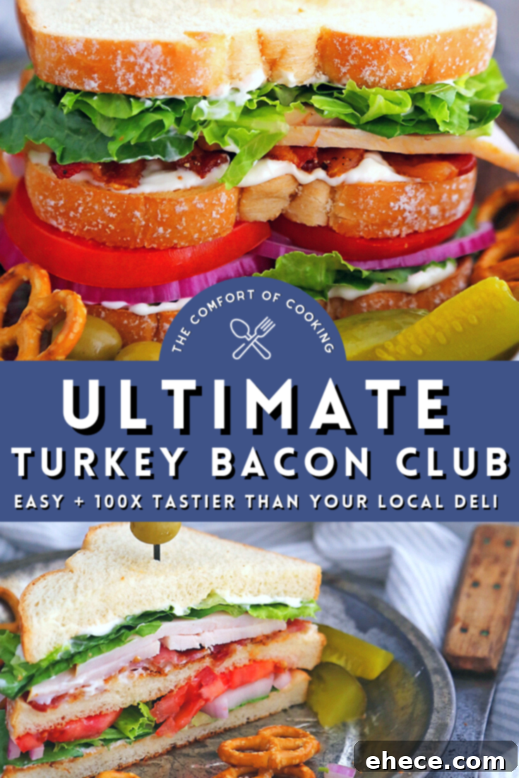 Elevated Turkey Bacon Club Sandwich 9 Call to action for email subscription