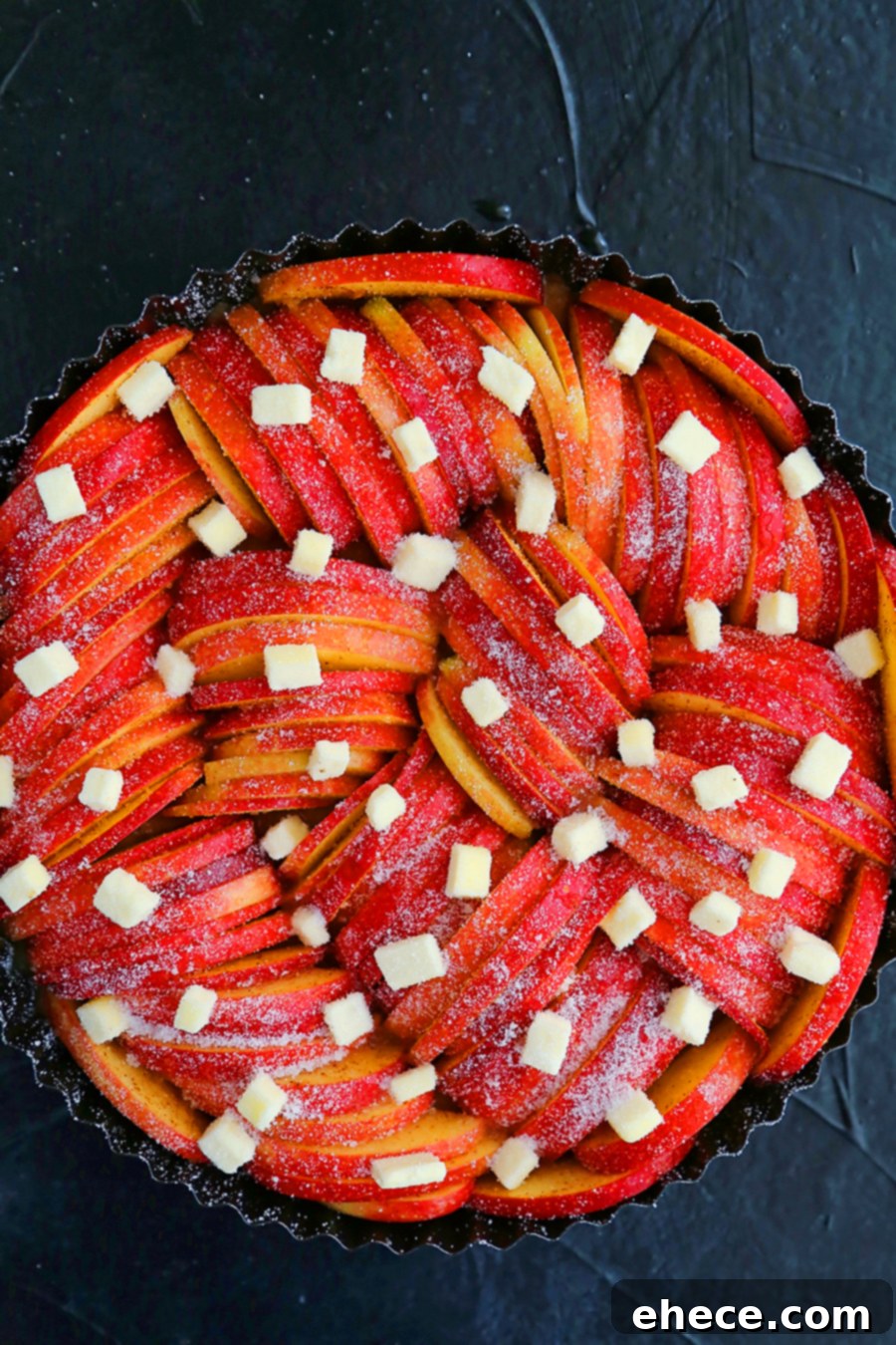 Ingredients for an Apple Tart