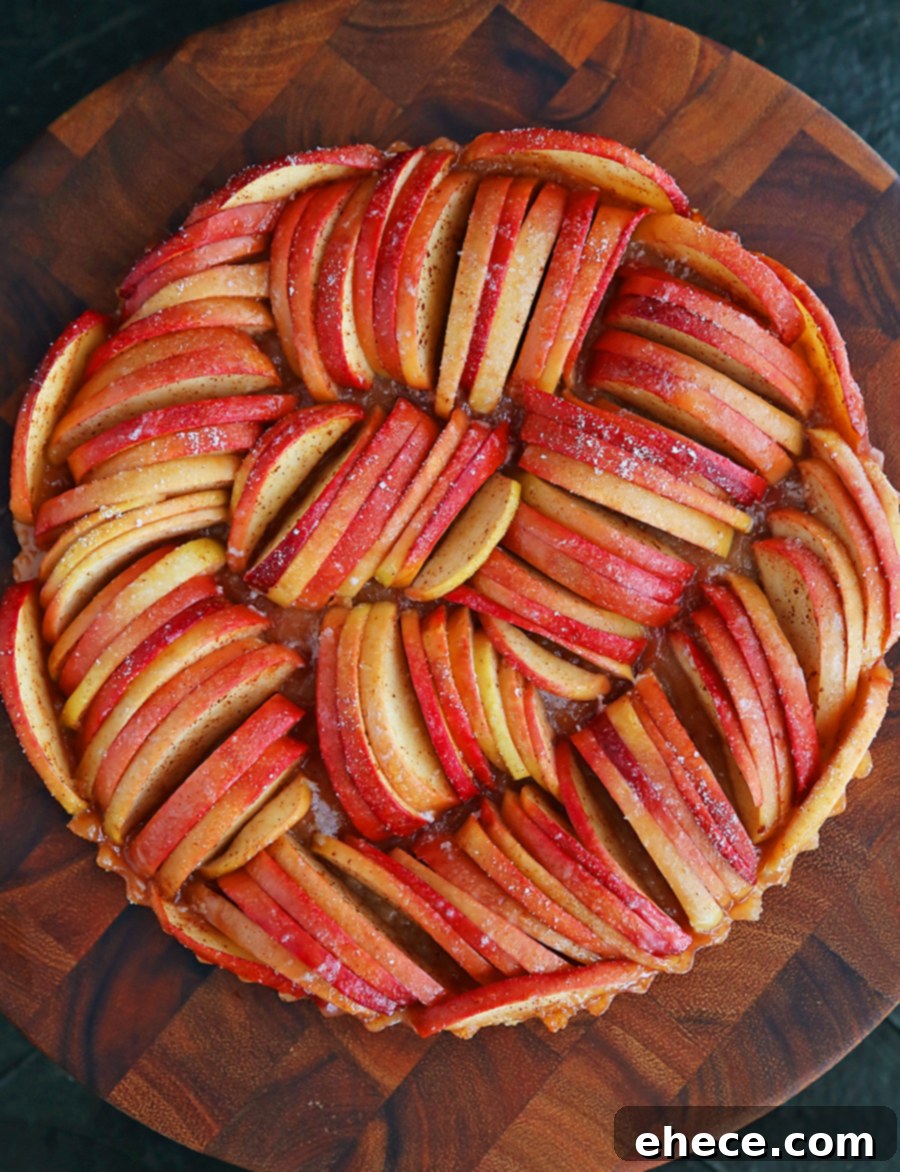 Apple Tart fresh out of the oven