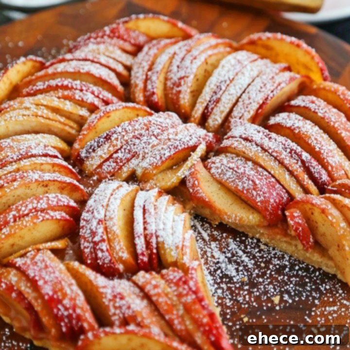 Finished Easy Apple Tart