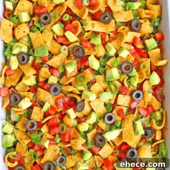 Easy Taco Casserole - A family-favorite weeknight meal.