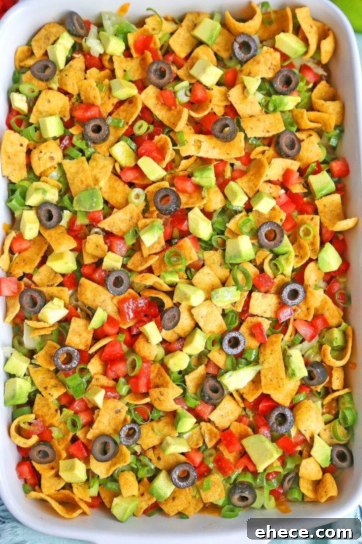 Pin this delicious Easy Taco Casserole recipe for later!