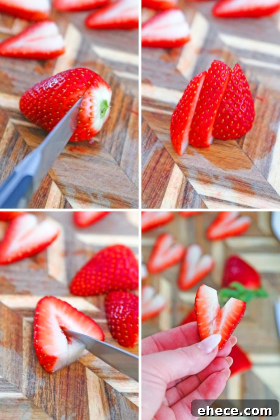 Close-up of a Strawberry Fudge Brownie