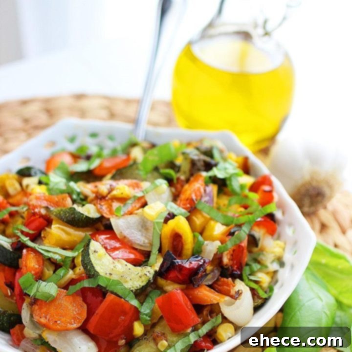 Easy Roasted Summer Vegetables recipe image