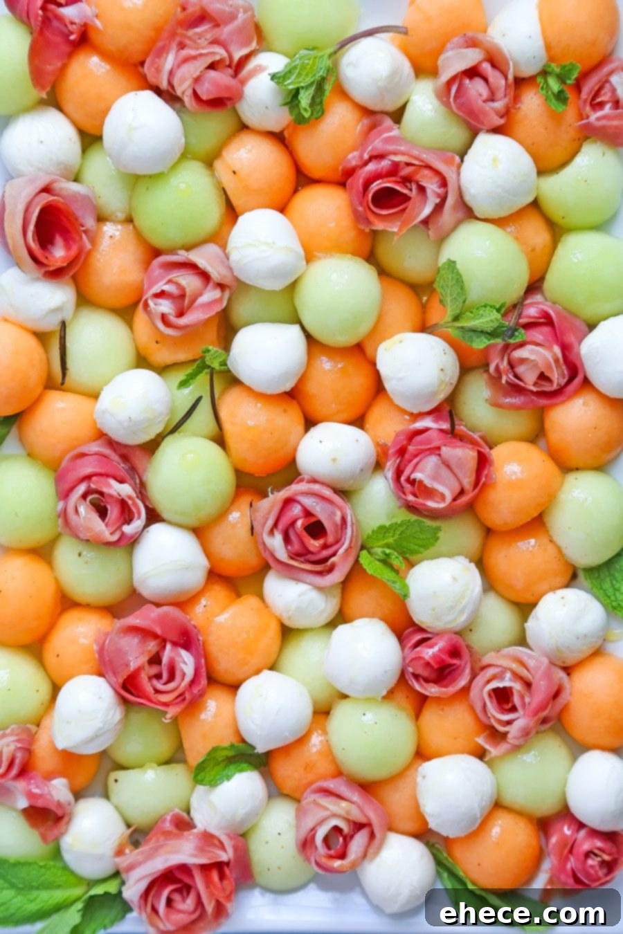 Melon Prosciutto Summer Delight 3 Fresh Ingredients for Summer Melon and Prosciutto Salad