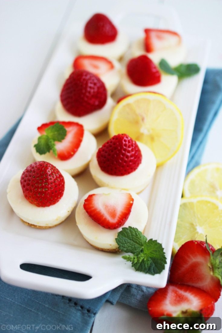 No-Bake Strawberry Lemonade Bites thumbnail for Pinterest