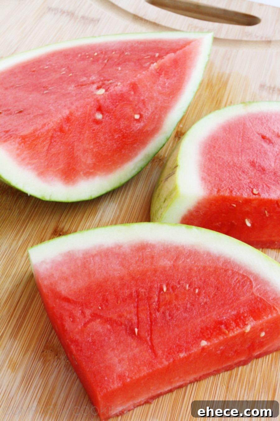 Juicy Watermelon, Tangy Feta, Peppery Arugula: A Zesty Summer Salad 3 Close-up of Watermelon Feta Arugula Salad ingredients, highlighting freshness.