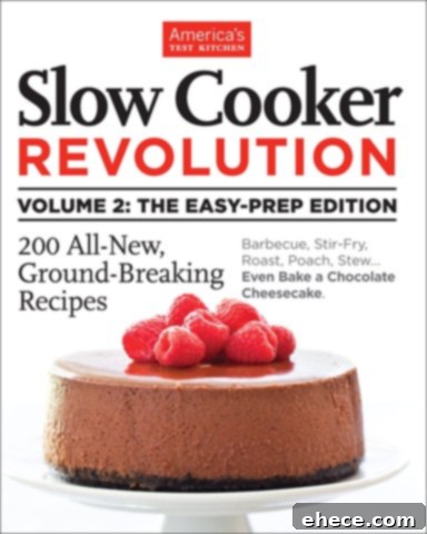 America's Test Kitchen Slow Cooker Revolution Volume 2 cookbook cover.