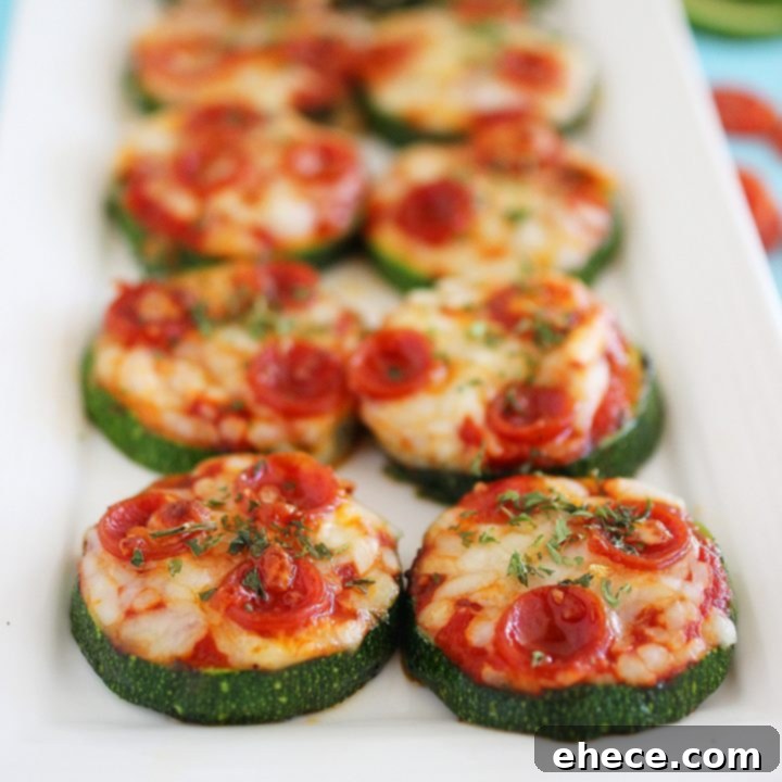 Zucchini Pizza Bites recipe image