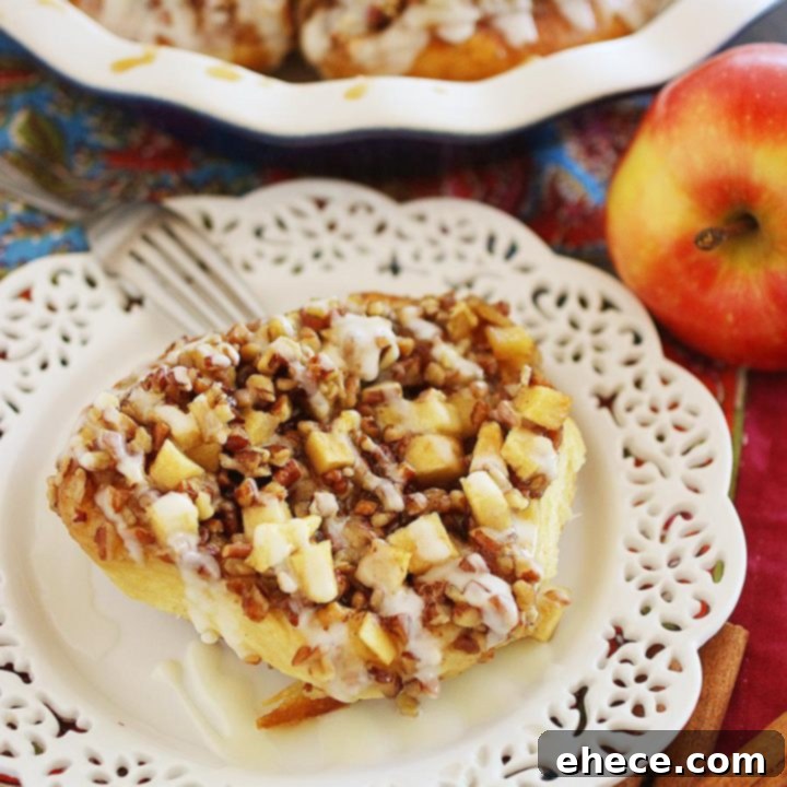 Caramel Apple Pecan Sticky Buns 7 Easy Apple Pecan Sticky Buns recipe image