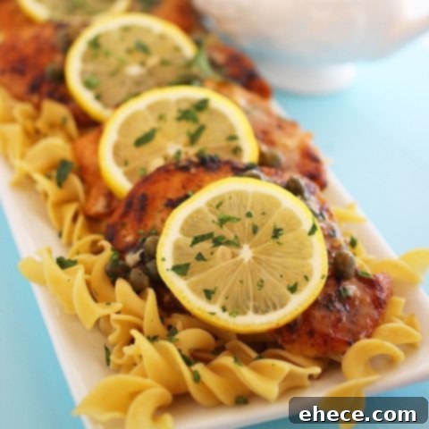 Skinny Lemon Chicken Piccata