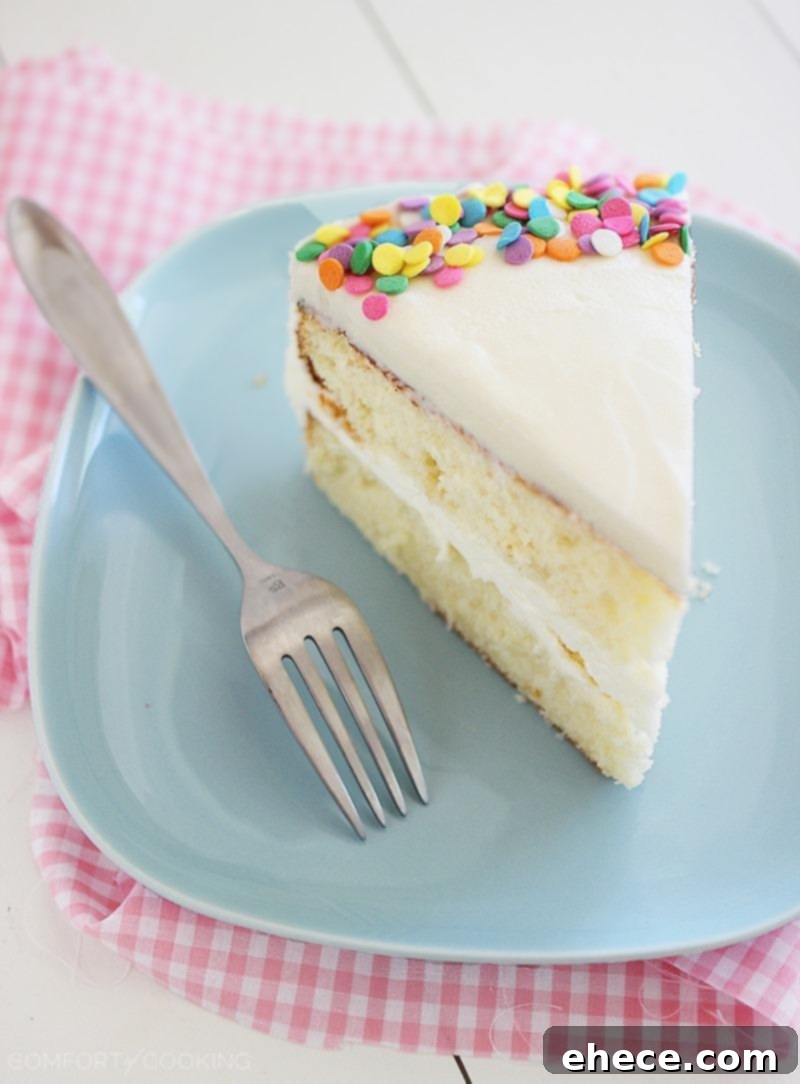 Preparing the Yellow Cake Batter for Baking