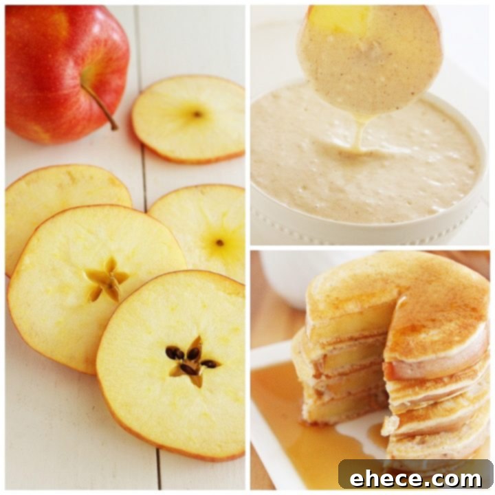 Apple Cinnamon Pancake Rings 7 Apple Pancake Rings ready to be enjoyed