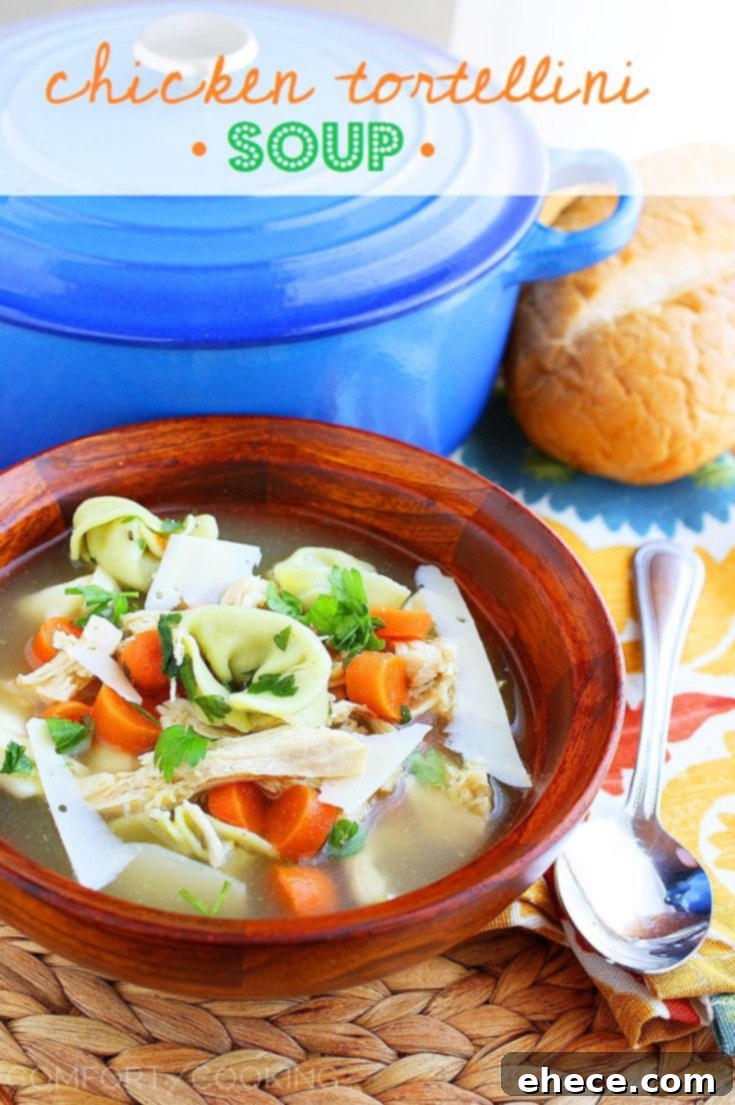 Chicken Tortellini Soup