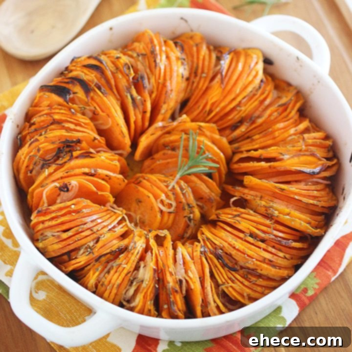 Crispy Roasted Rosemary Sweet Potatoes