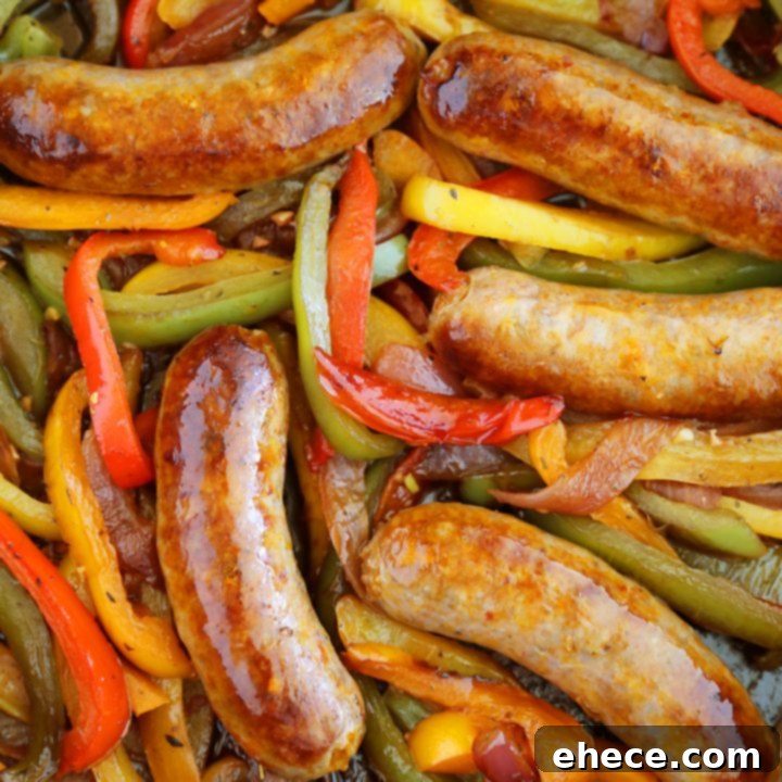 Rustic Skillet Sausage and Peppers 9 Skillet Italian Sausage, Peppers and Onions