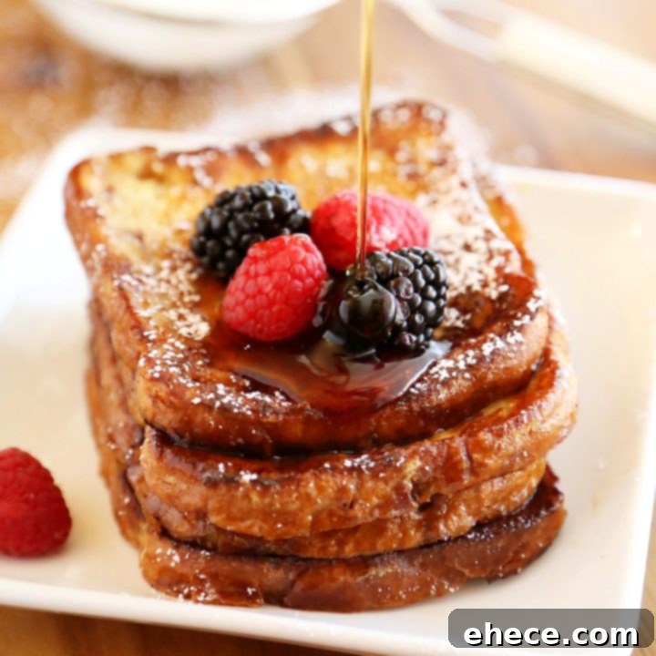 Cinnamon Swirl Bread French Toast