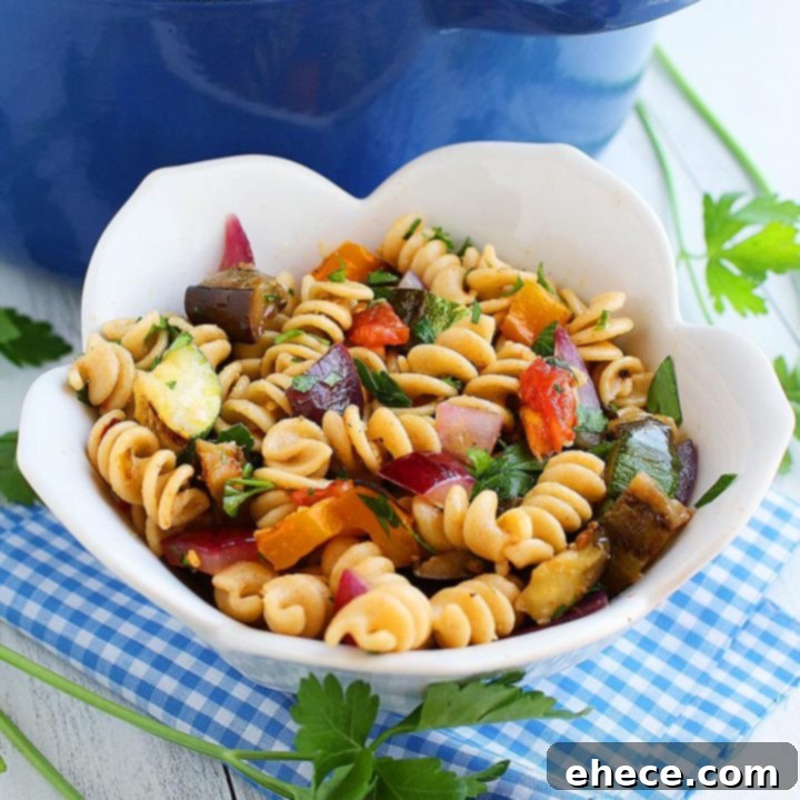 Grilled Ratatouille Pasta