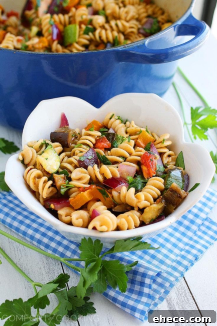 Grilled Ratatouille Pasta