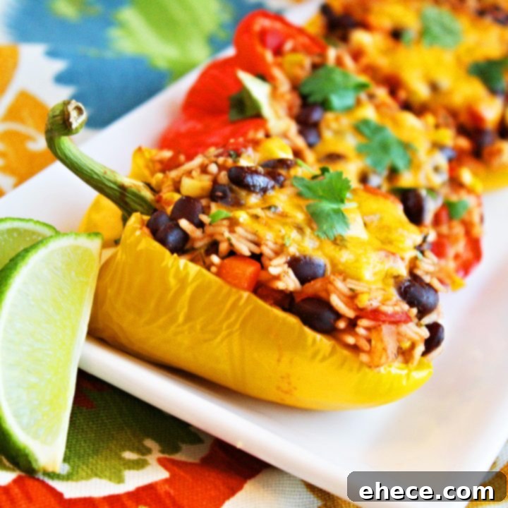 Spicy Fiesta Stuffed Bell Peppers 2 Southwestern Stuffed Bell Peppers