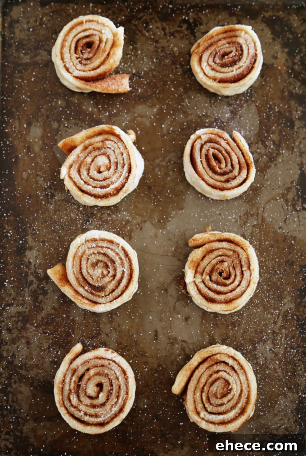 Irresistible 3-Ingredient Cinnamon Sugar Pie Crisps 3 3-Ingredient Cinnamon Sugar Pie Crust Cookies - The ultimate comfort cookie and full of soft, buttery cinnamon-sugar flavor! Thecomfortofcooking.com
